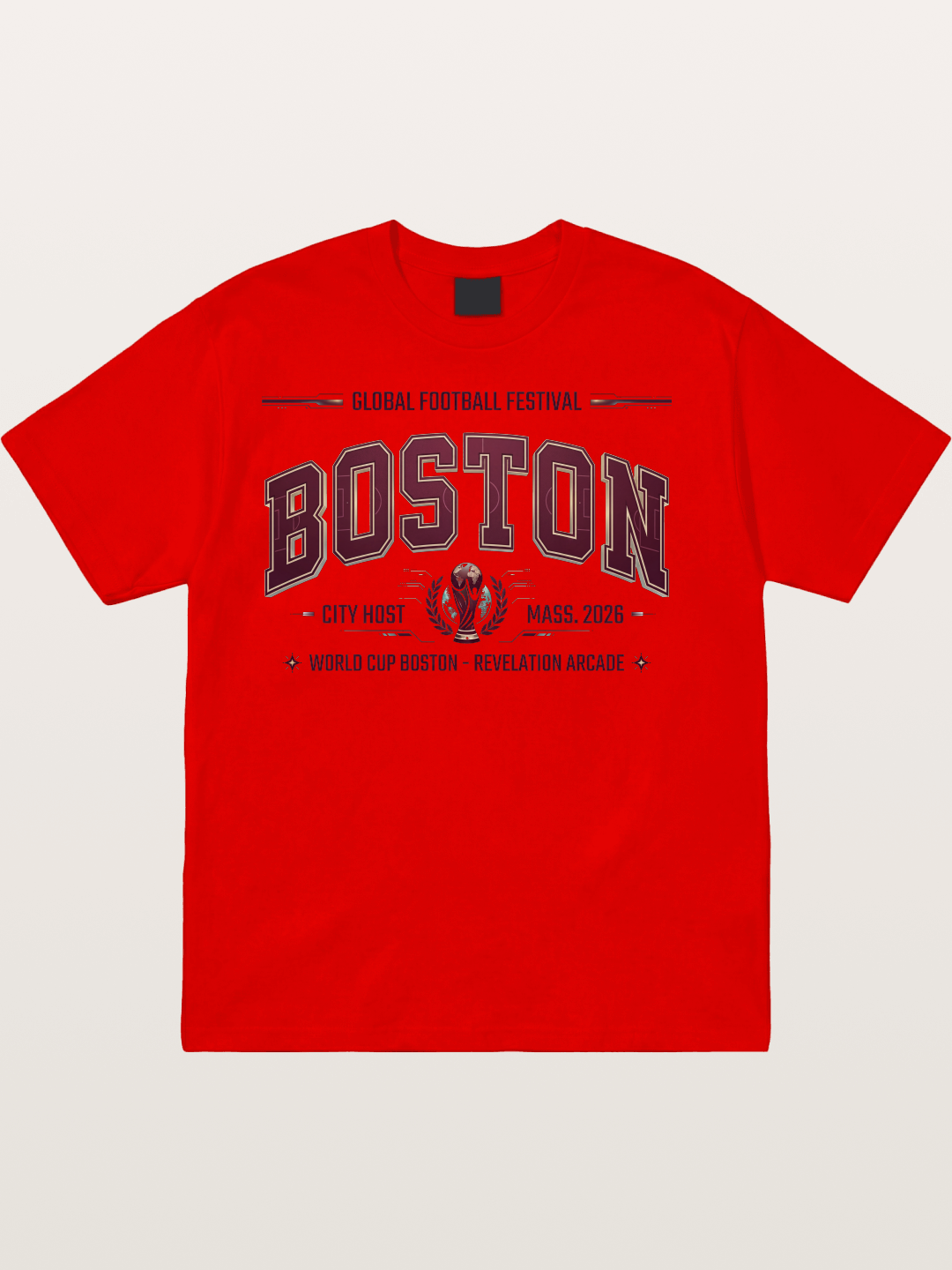Boston 2026 World Cup Host Cotton T-shirt