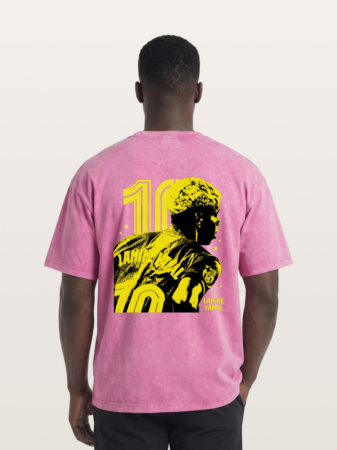 Lamine Yamal 10 Silhouette Washed T-shirt