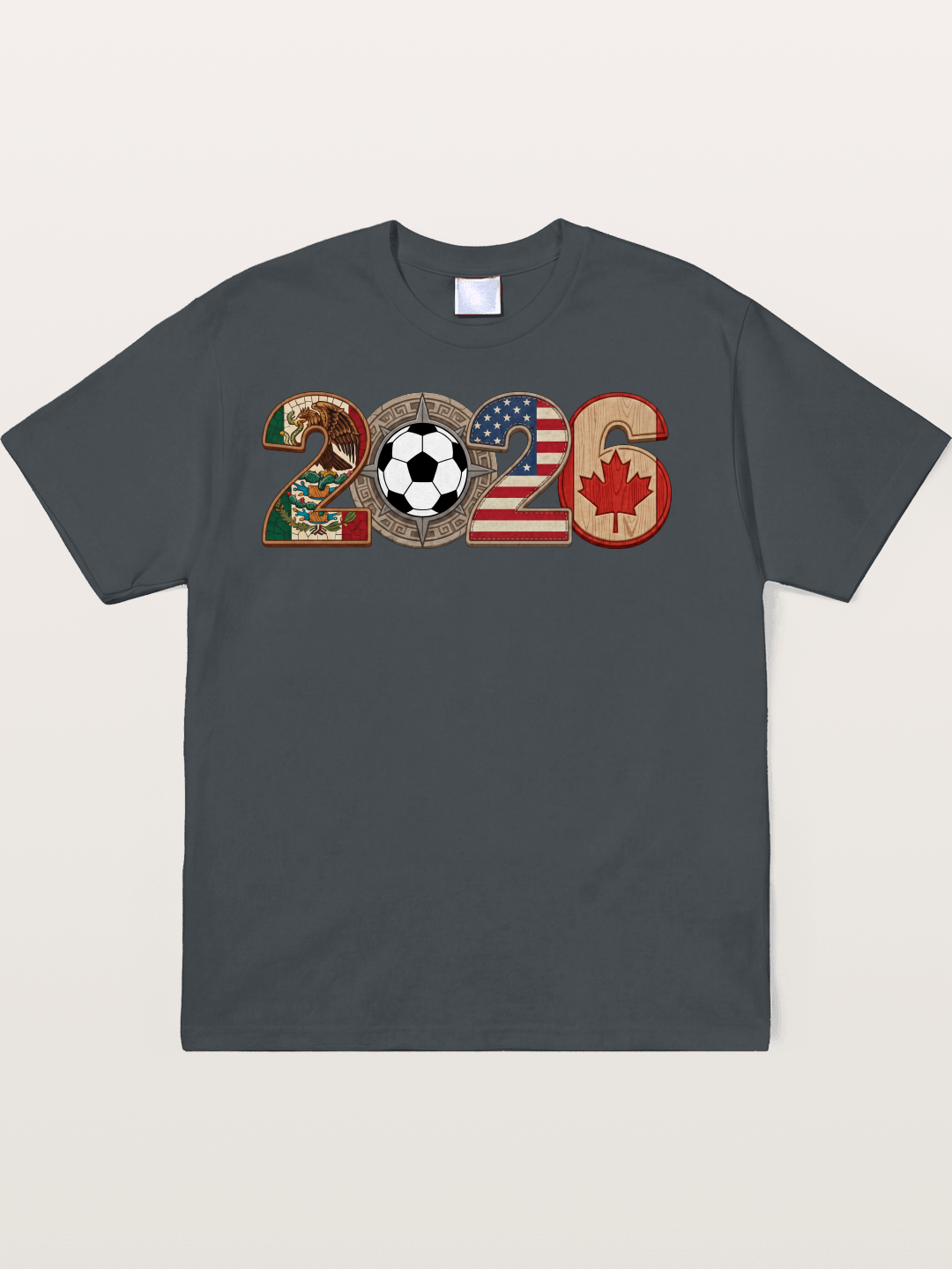 2026 WC Tribal Flag Design Soft-Stay T-shirt
