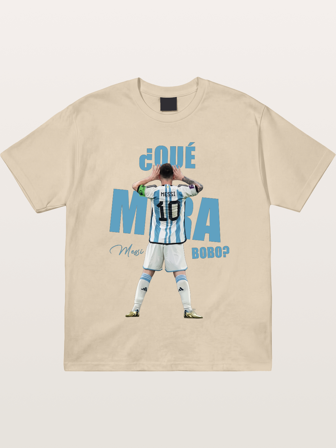 Messi ¿Qué Mirá Bobo Argentin Gildan T-shirt