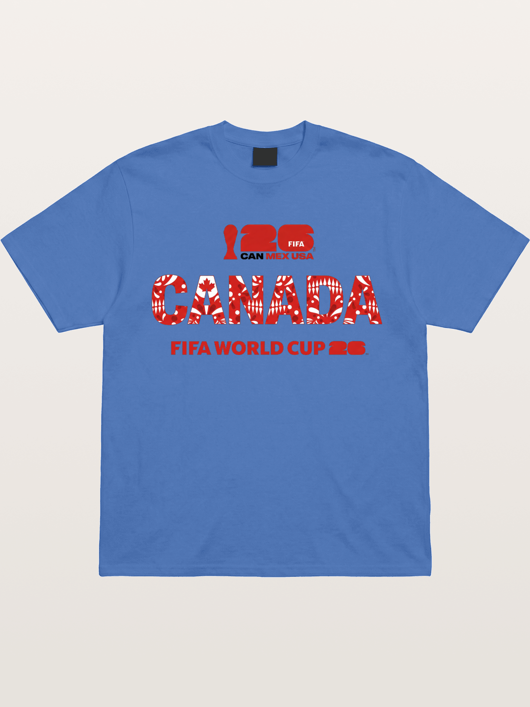 2026 World Cup Canada Floral Print Gildan T-shirt