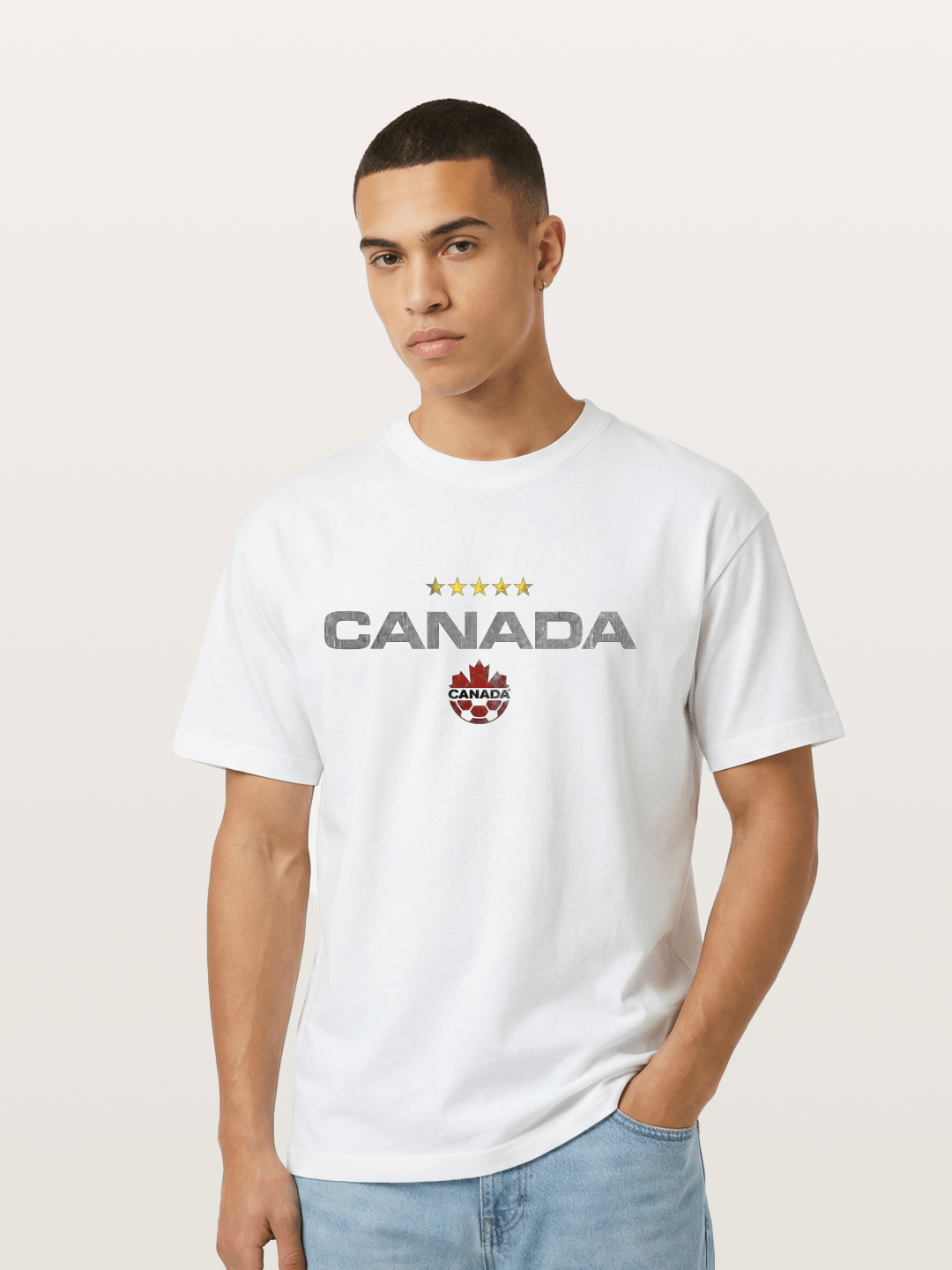Canada Soccer Team Crest Gildan T-shirt