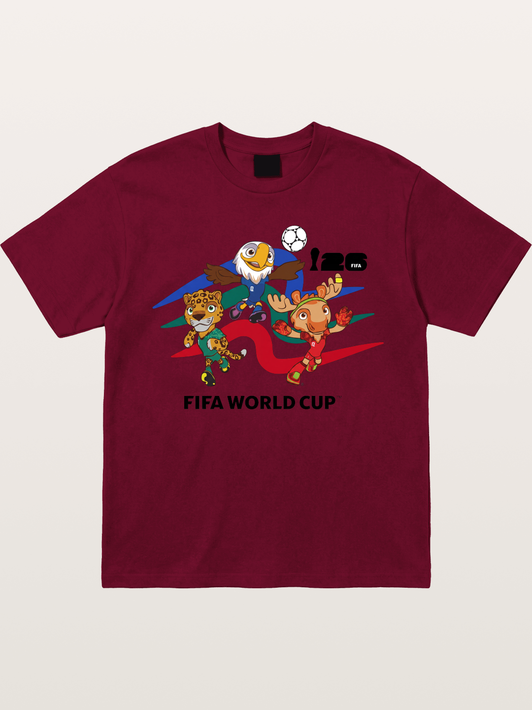 WC 2026 Host City Mascots Trio Gildan T-shirt