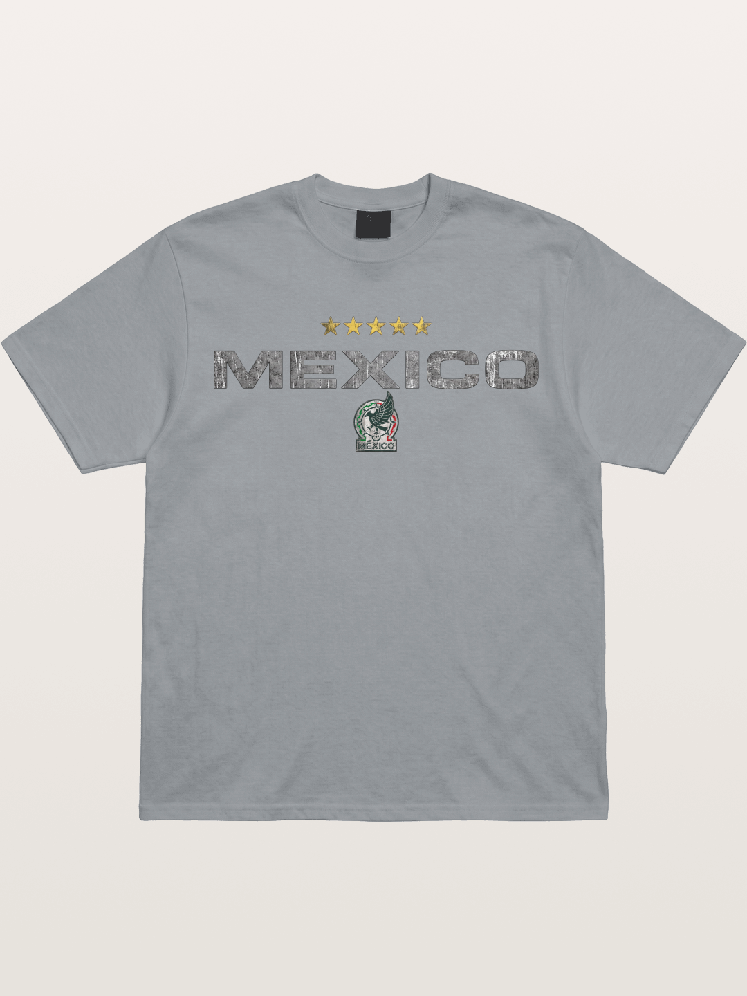 Mexico Football Retro Logo Gildan T-shirt
