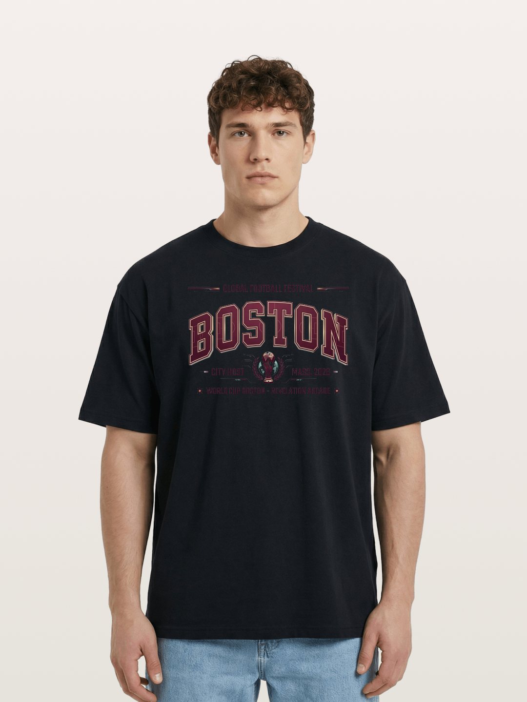 Boston 2026 World Cup Host Cotton T-shirt
