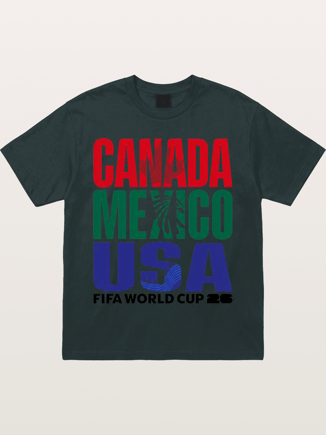 2026 World Cup Host Nations Print Gildan T-shirt