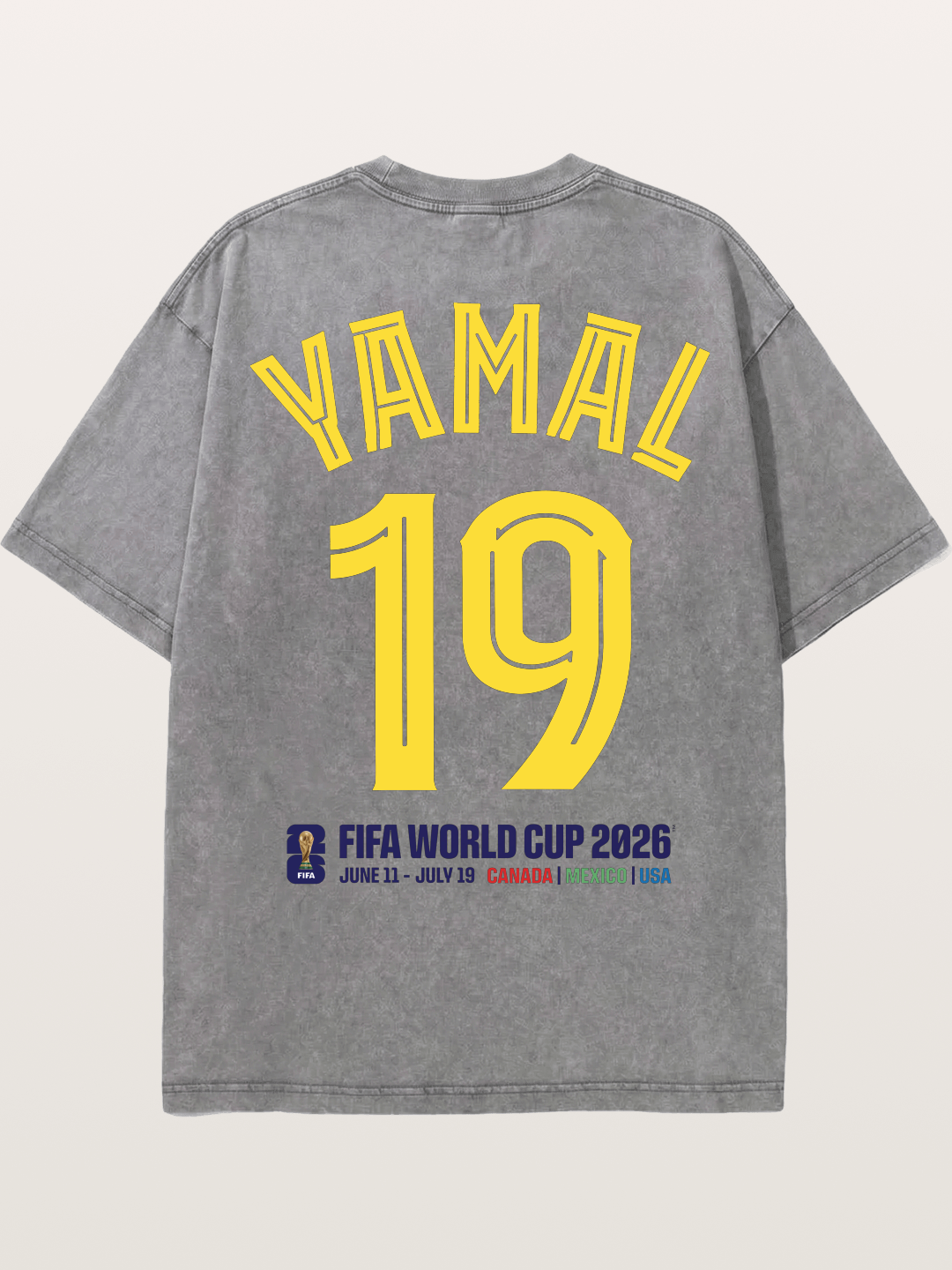 Yamal 19 World Cup 2026 Washed T-shirt