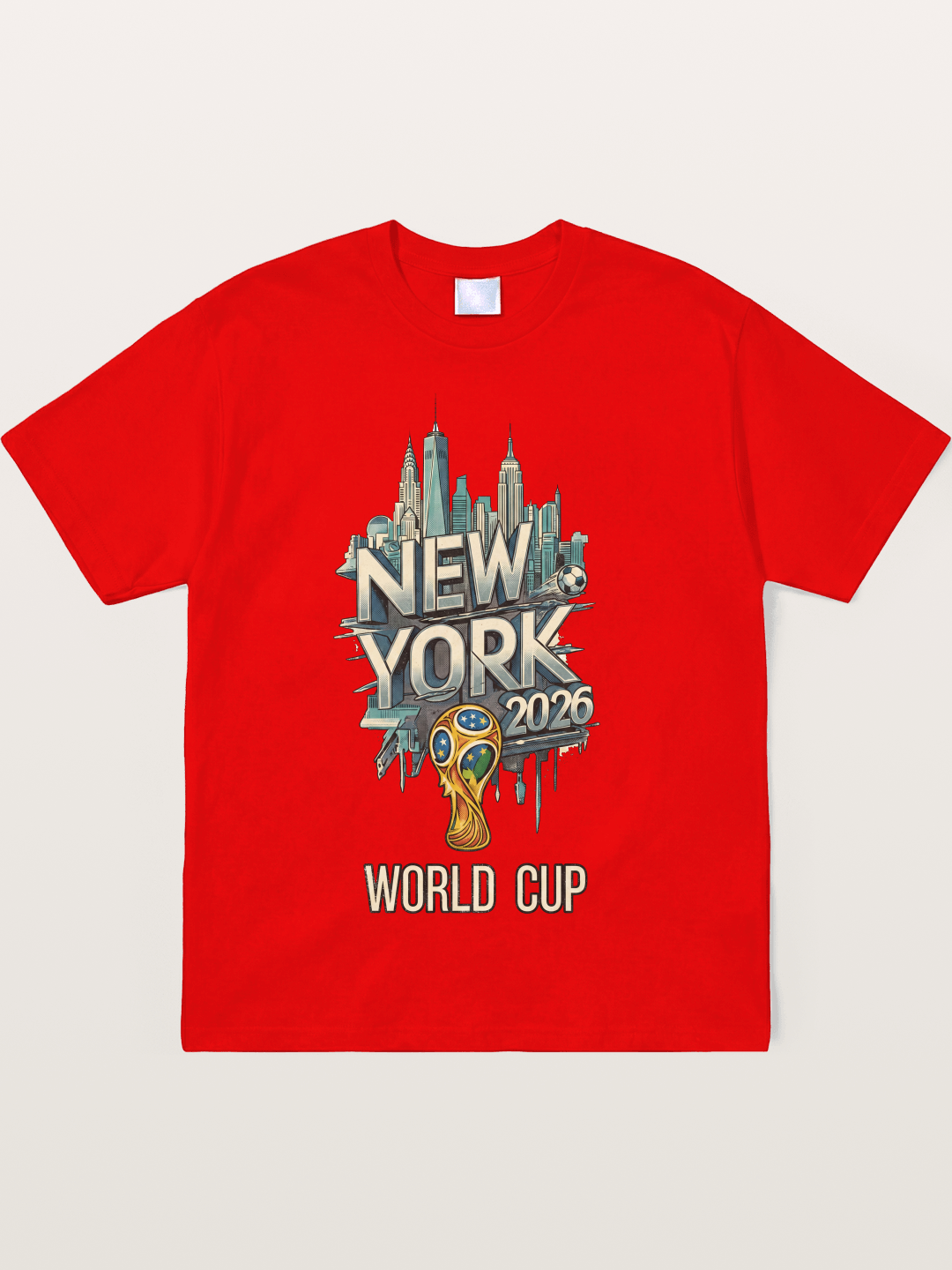 NYC World Cup 2026 Emblem Soft-Stay T-shirt