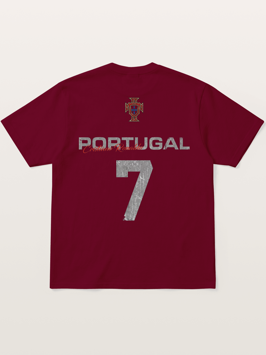 Portugal Ronaldo 7 Jersey Gildan T-shirt