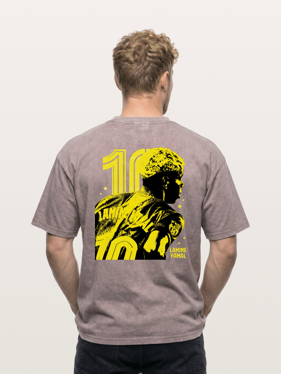 Lamine Yamal 10 Silhouette Washed T-shirt