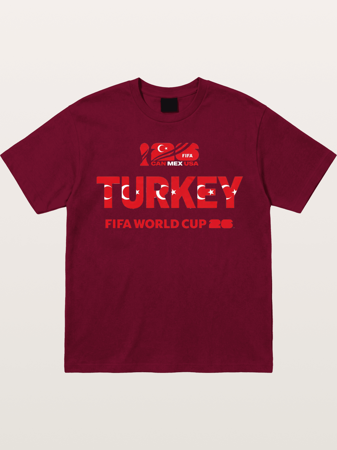Turkey 2026 Crescent Star Design Gildan T-shirt