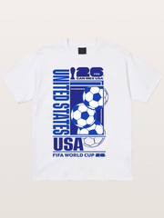 USA Mexico Canada Soccer Art Cotton T-shirt