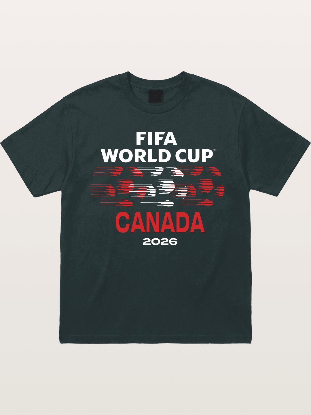Canada WC 2026 Speed Text Design Gildan T-shirt