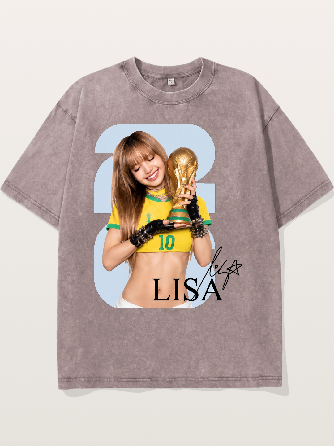 Lisa WC Trophy Portrait Washed T-shirt