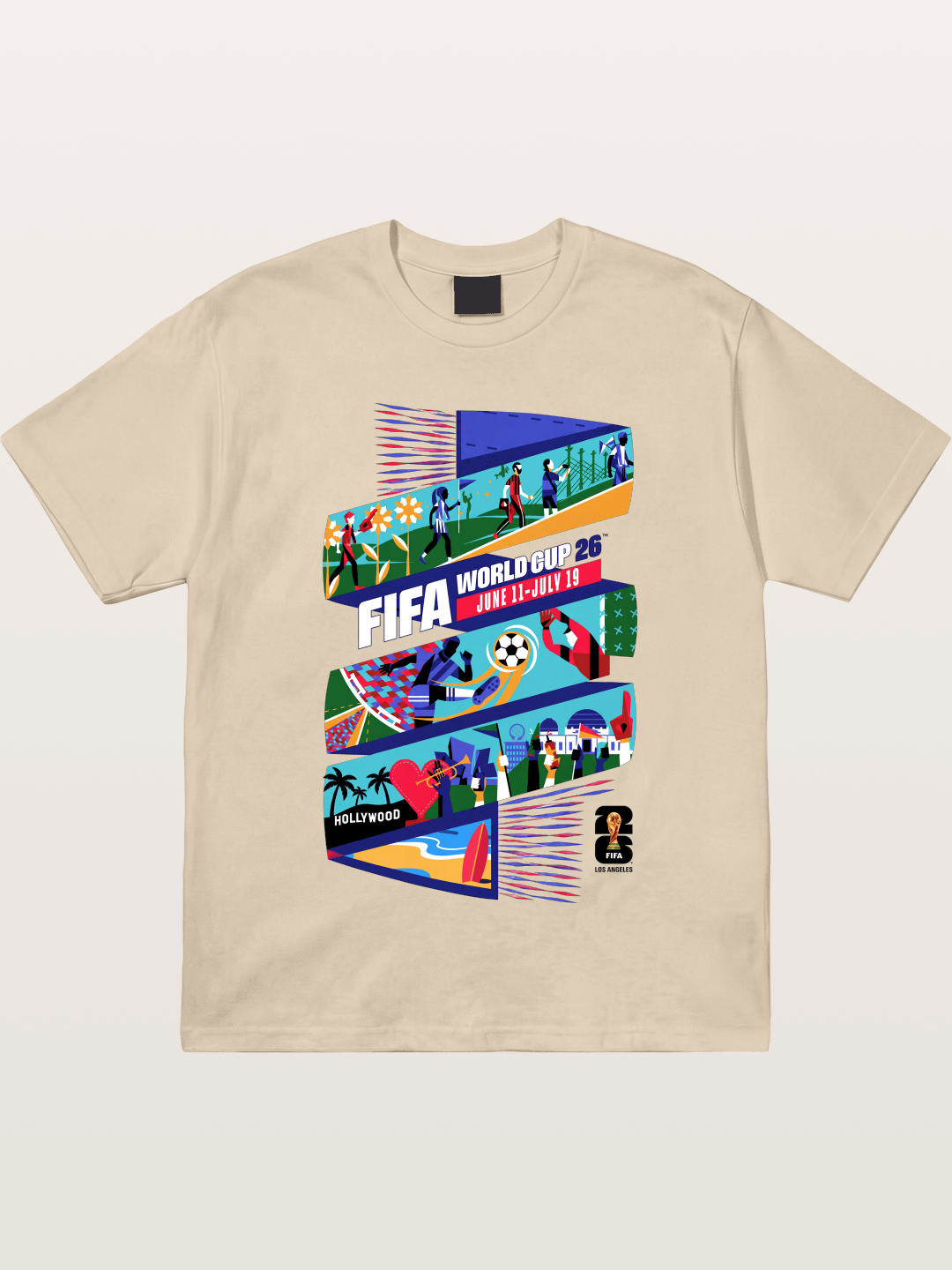 FIFA 2026 LA WC Poster Gildan T-shirt