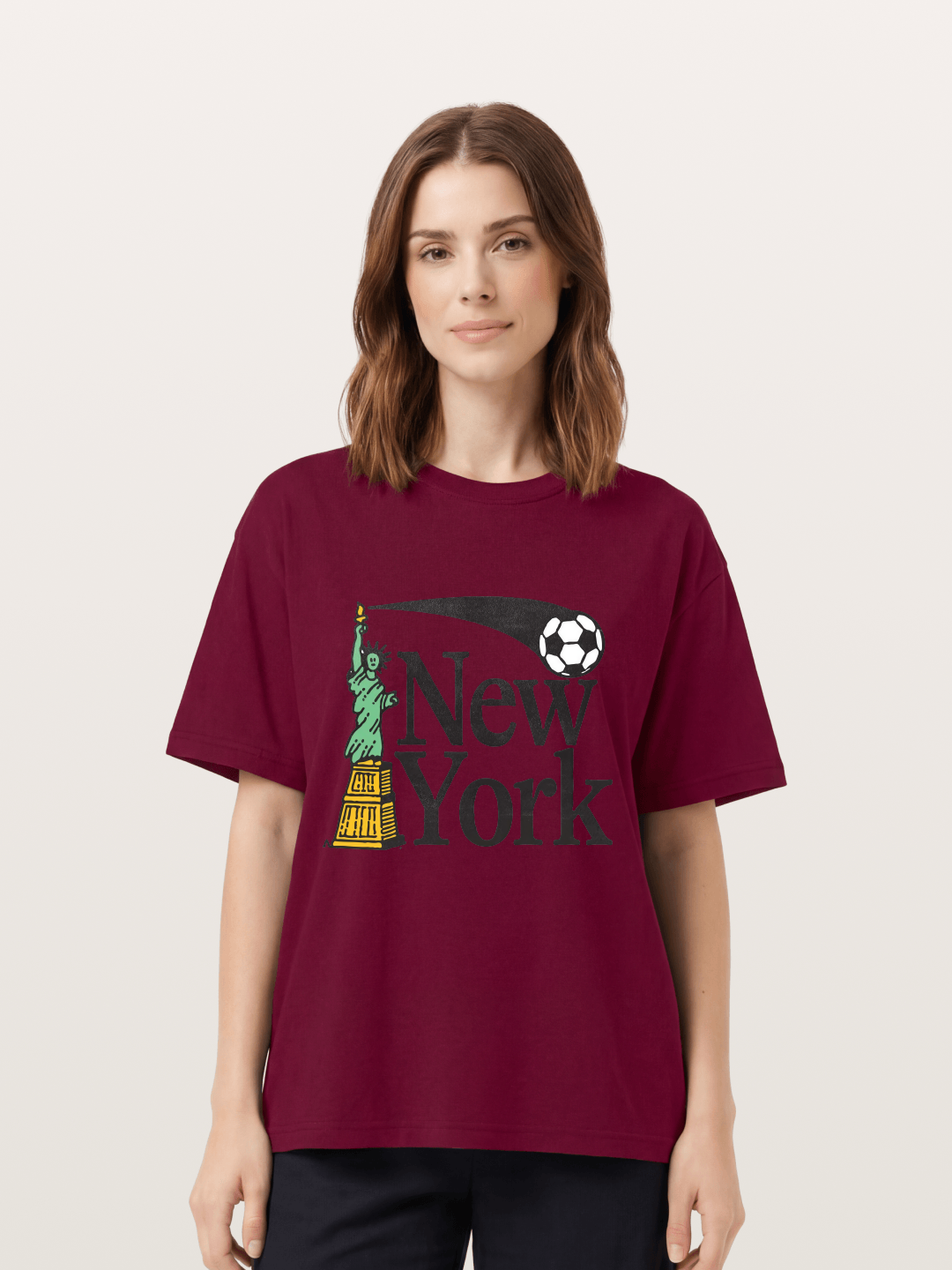 New York 2026 WC Print Gildan T-shirt