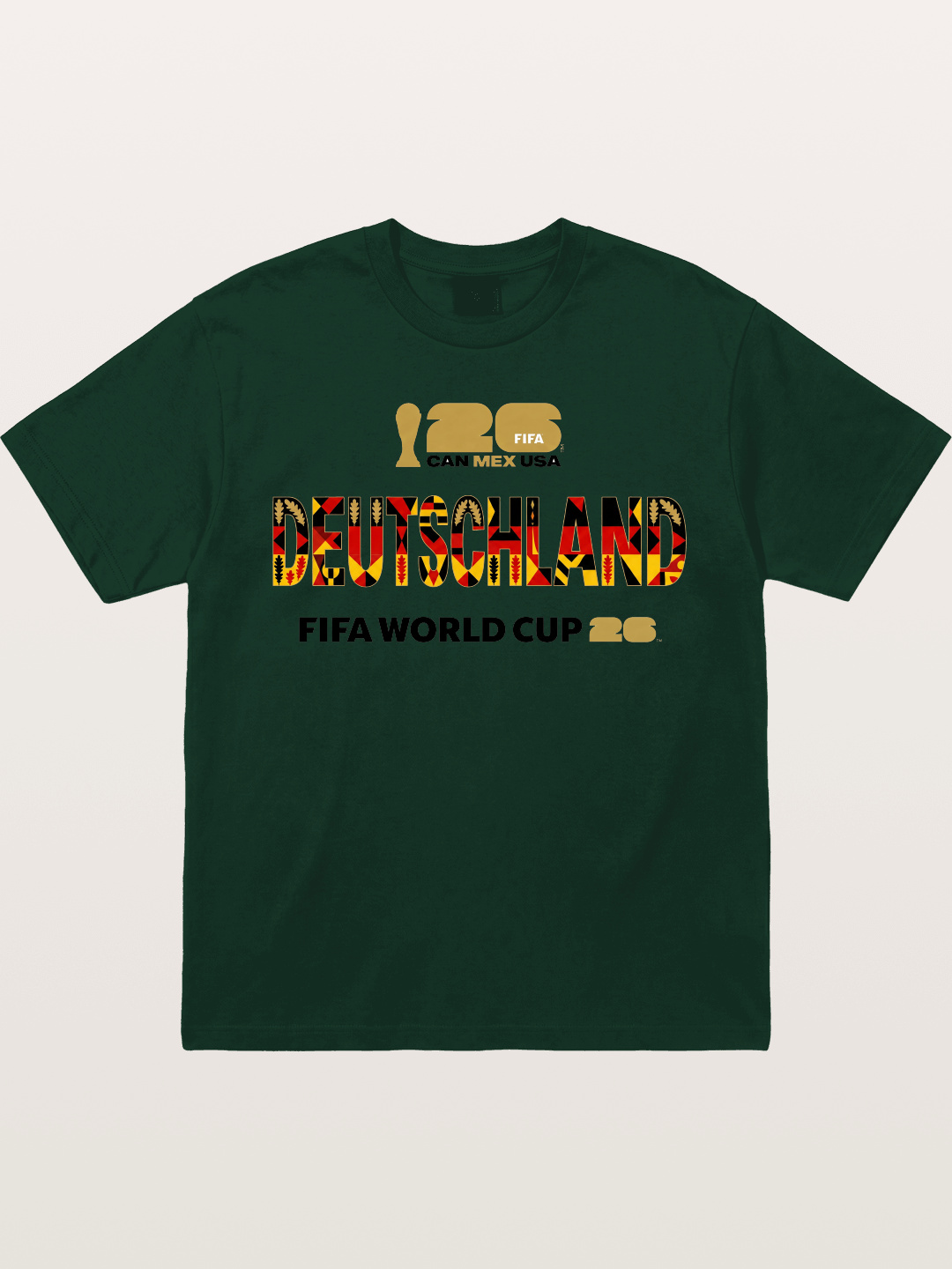 Deutschland 2026 Tribal Print Gildan T-shirt