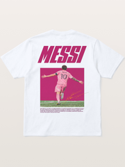 Messi Inter Miami Pink Kit Gildan T-shirt