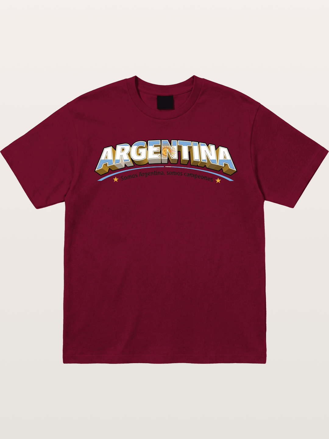 Argentina Retro Team Logo WC Gildan T-shirt