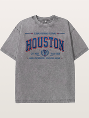 Houston 2026 WC Host Graphic Washed T-shirt