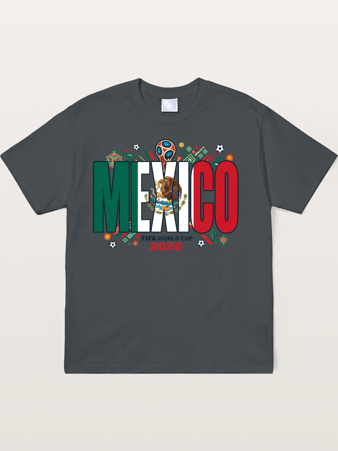 Mexico 2026 World Cup Lettering Soft-Stay T-shirt