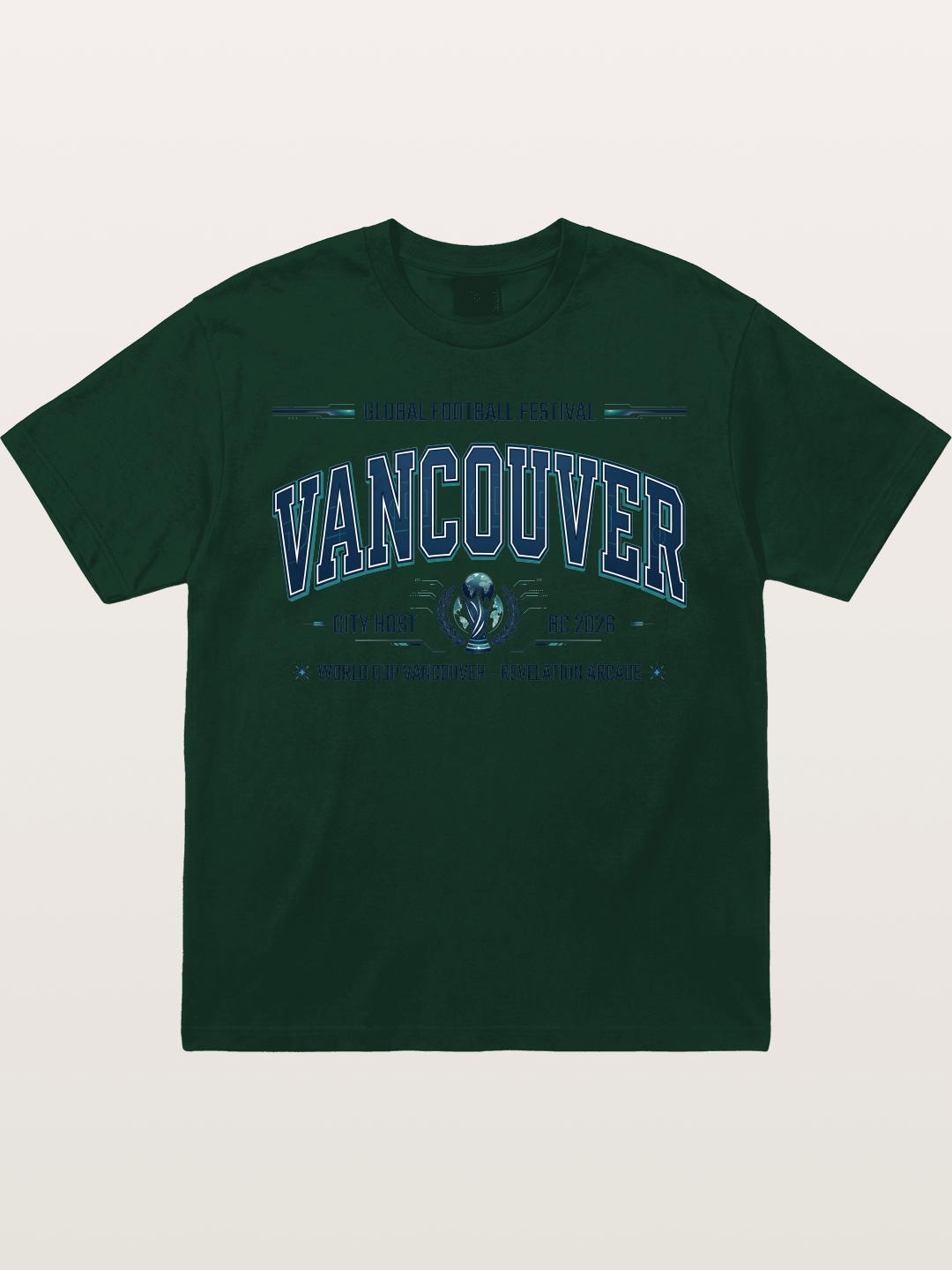 Vancouver 2026 World Cup Badge Gildan T-shirt
