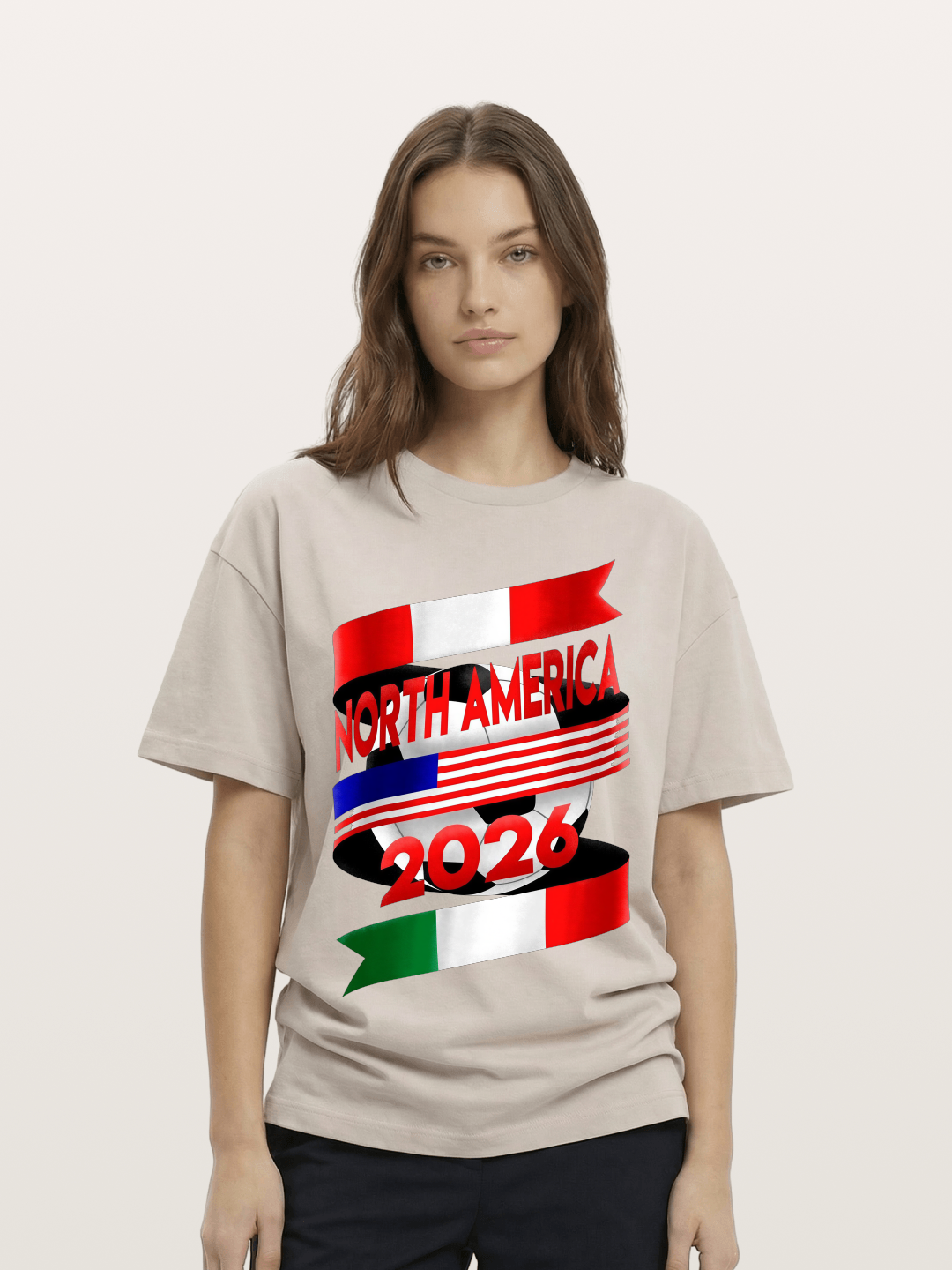 North America 2026 WC Graphic Cotton T-shirt
