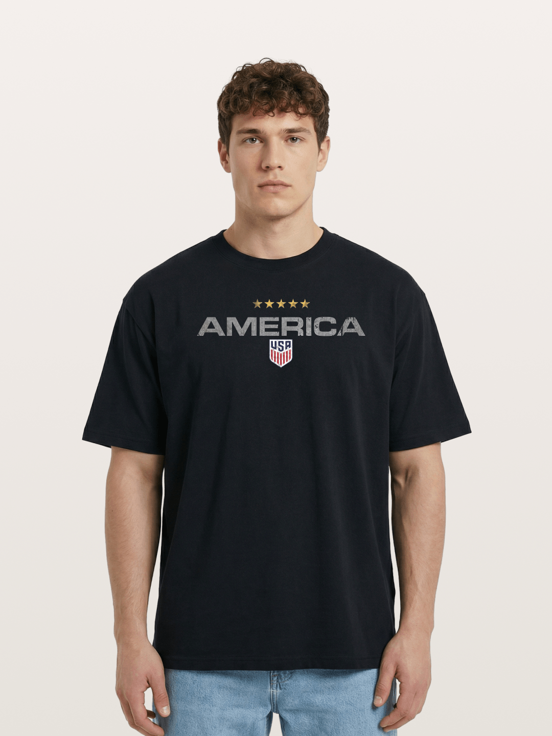 USA National Team Vintage Cotton T-shirt