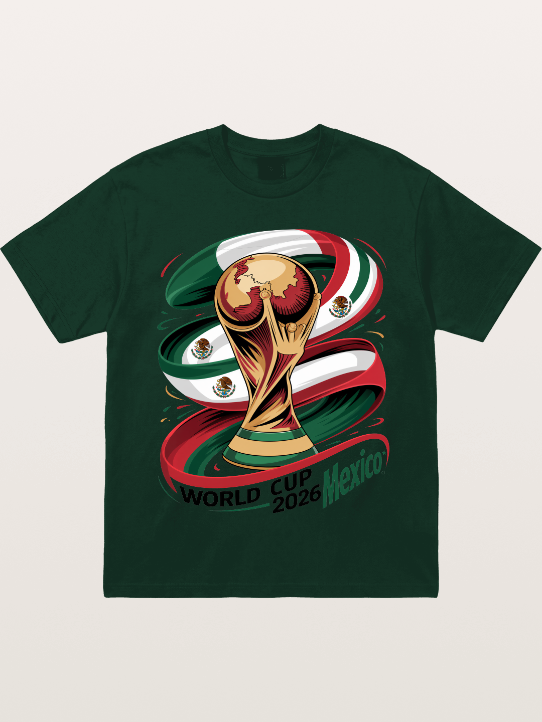 2026 Mexico WC Trophy Art Gildan T-shirt
