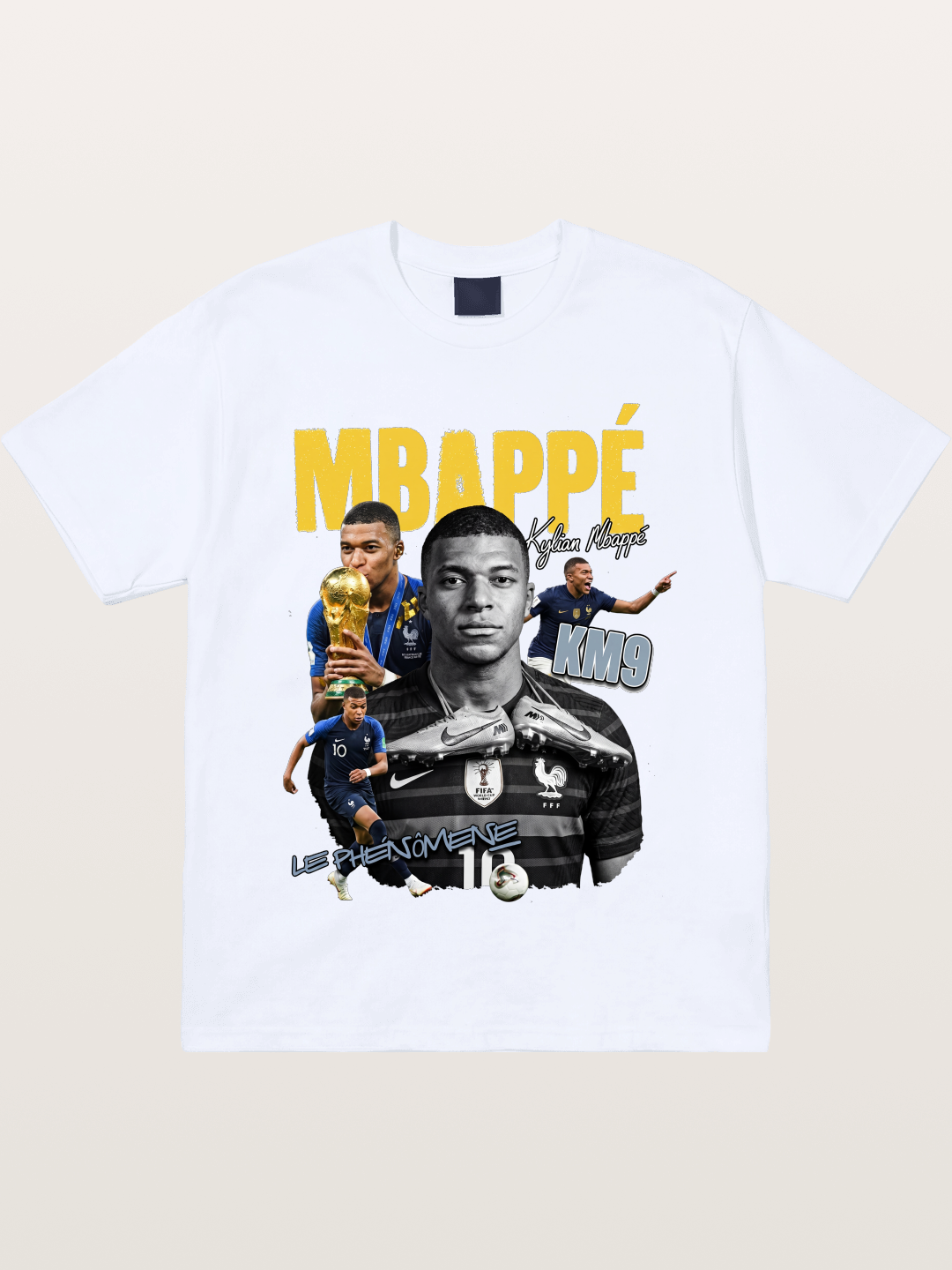 Kylian Mbappé KM9 Graphic Gildan T-shirt