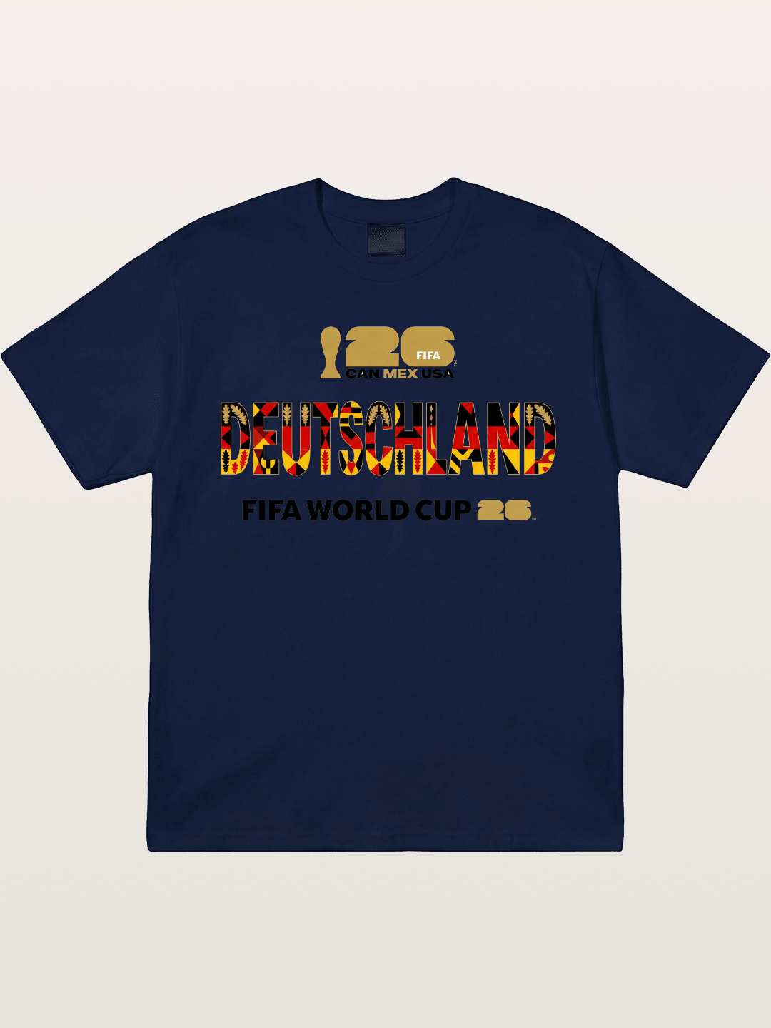 Deutschland 2026 Tribal Print Gildan T-shirt