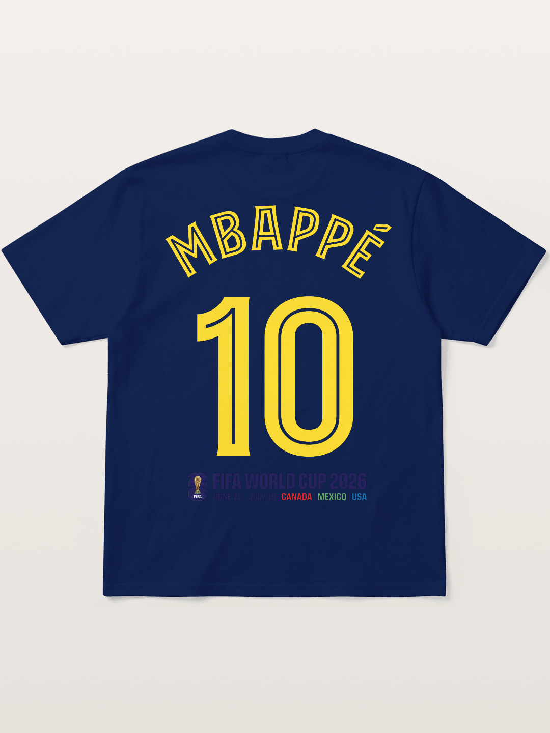 Mbappé 10 World Cup 2026 Soft-Stay T-shirt