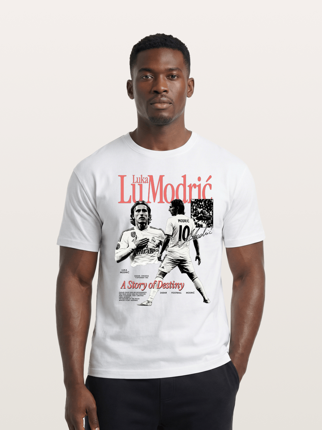 Luka Modric Destiny Story Cotton T-shirt