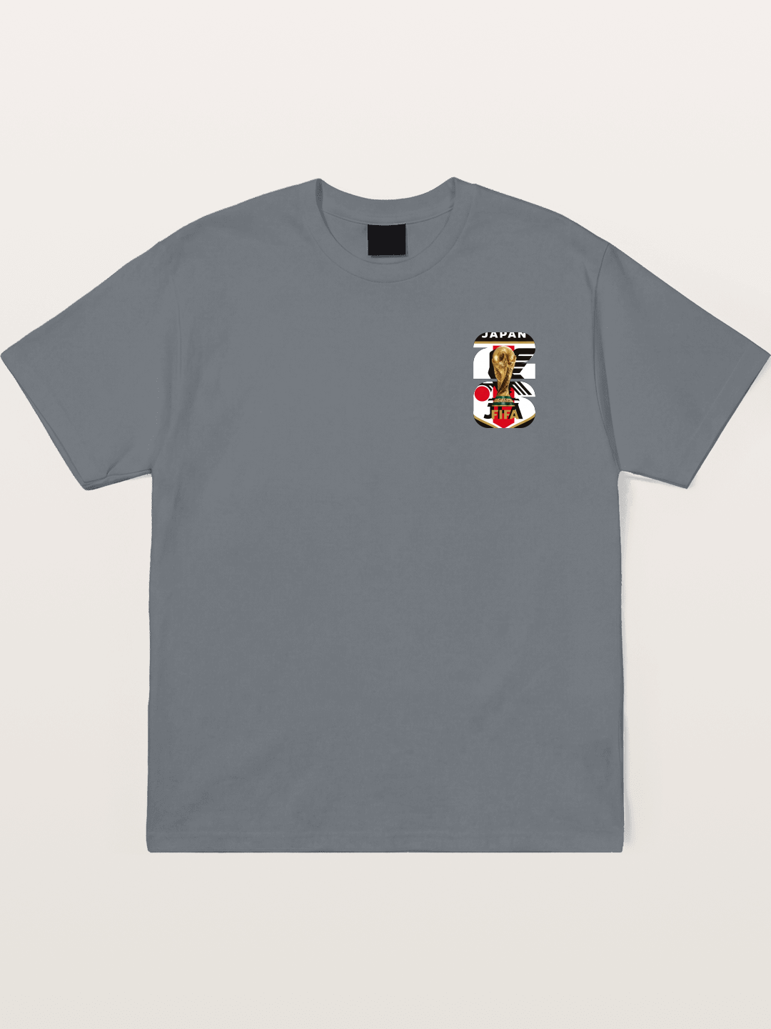 Japan World Cup Trophy Crest Cotton T-shirt