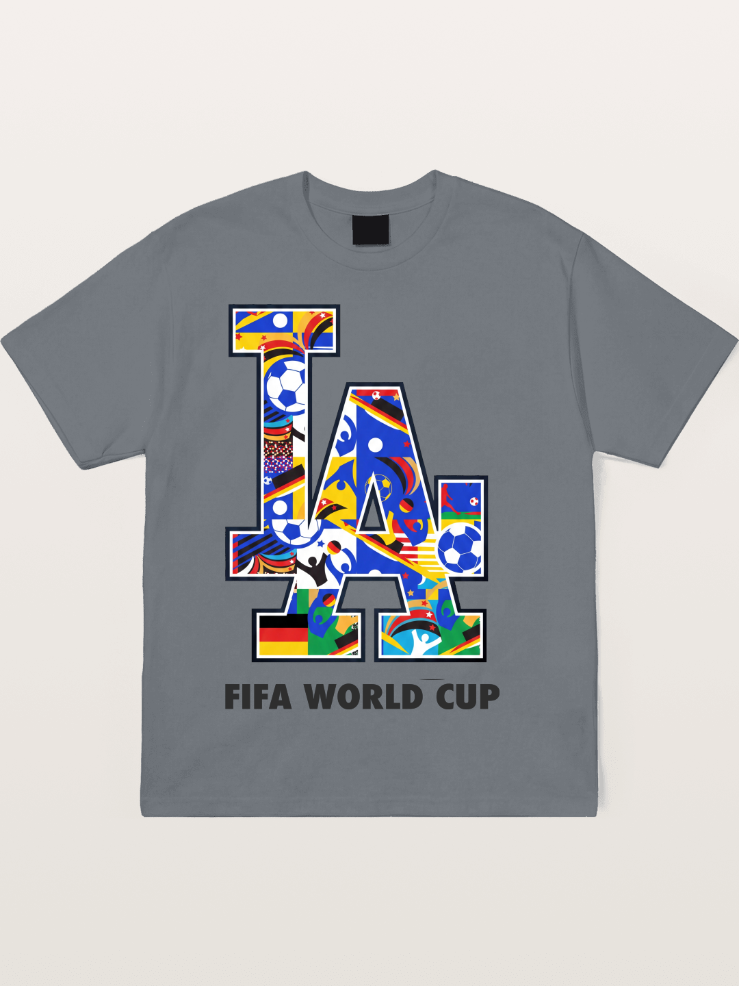 LA 2026 World Cup Nations Flags Cotton T-shirt