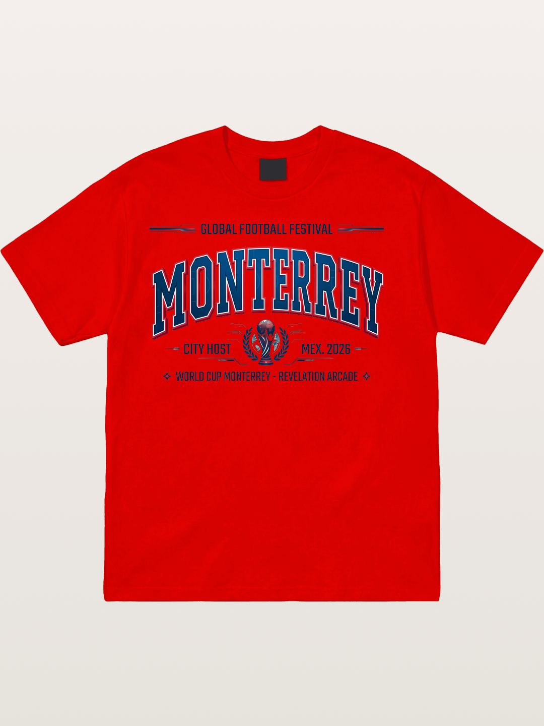 Monterrey 2026 World Cup Graphic Cotton T-shirt