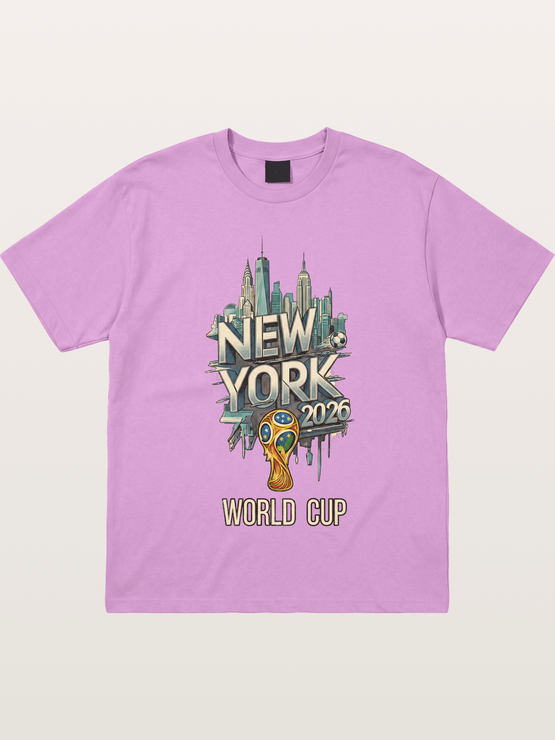 NYC World Cup 2026 Emblem Gildan T-shirt