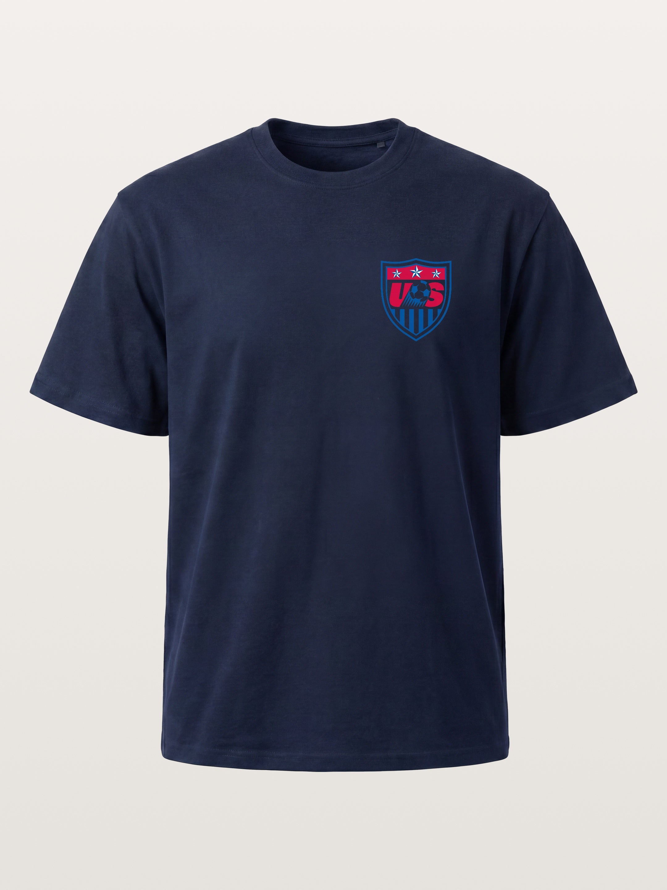 USA Soccer Shield Emblem Cotton T-shirt