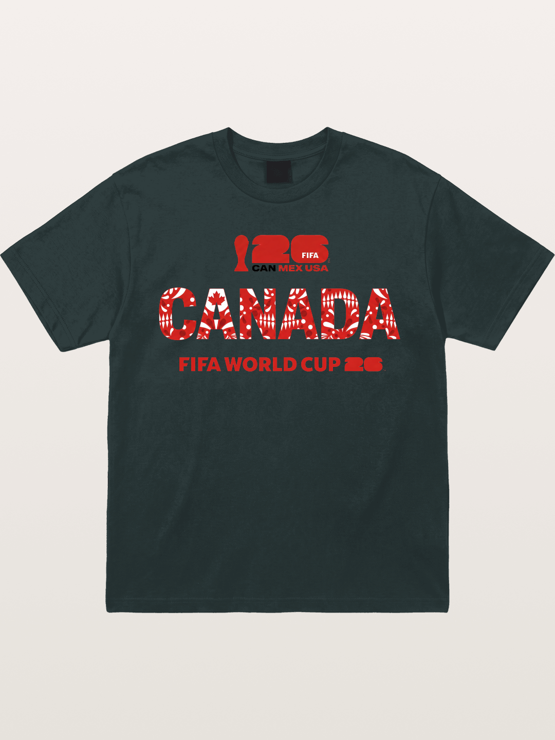 2026 World Cup Canada Floral Print Gildan T-shirt