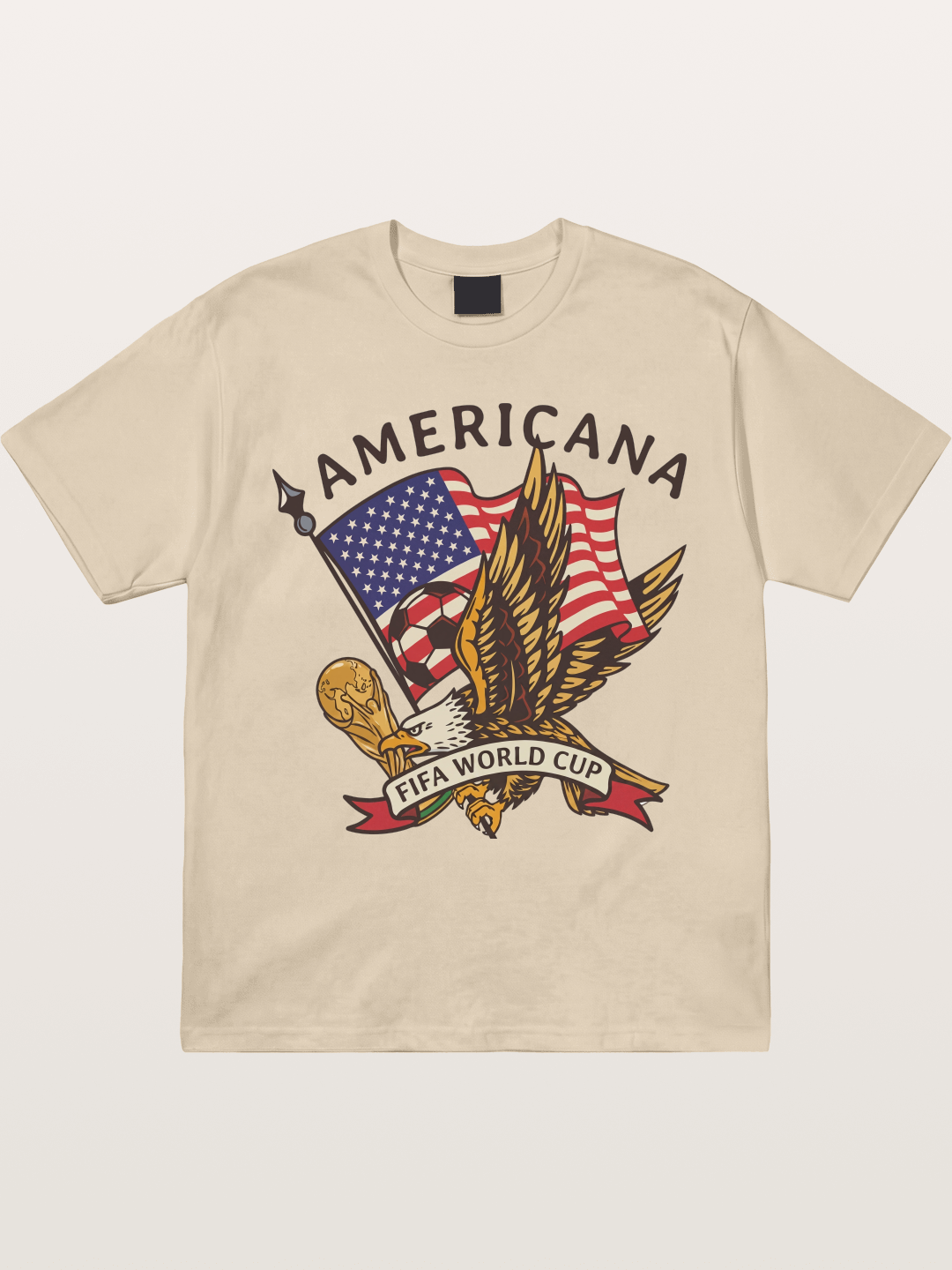 USA Eagle World Cup Graphic Gildan T-shirt