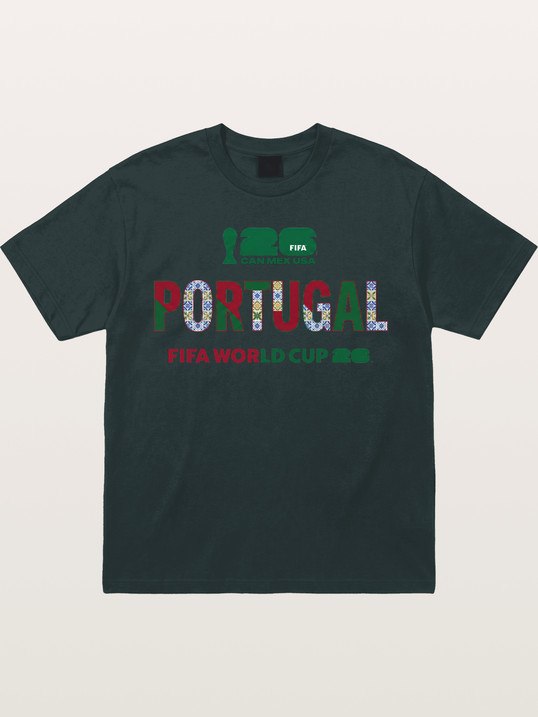 Portugal 2026 Pattern Art Gildan T-shirt