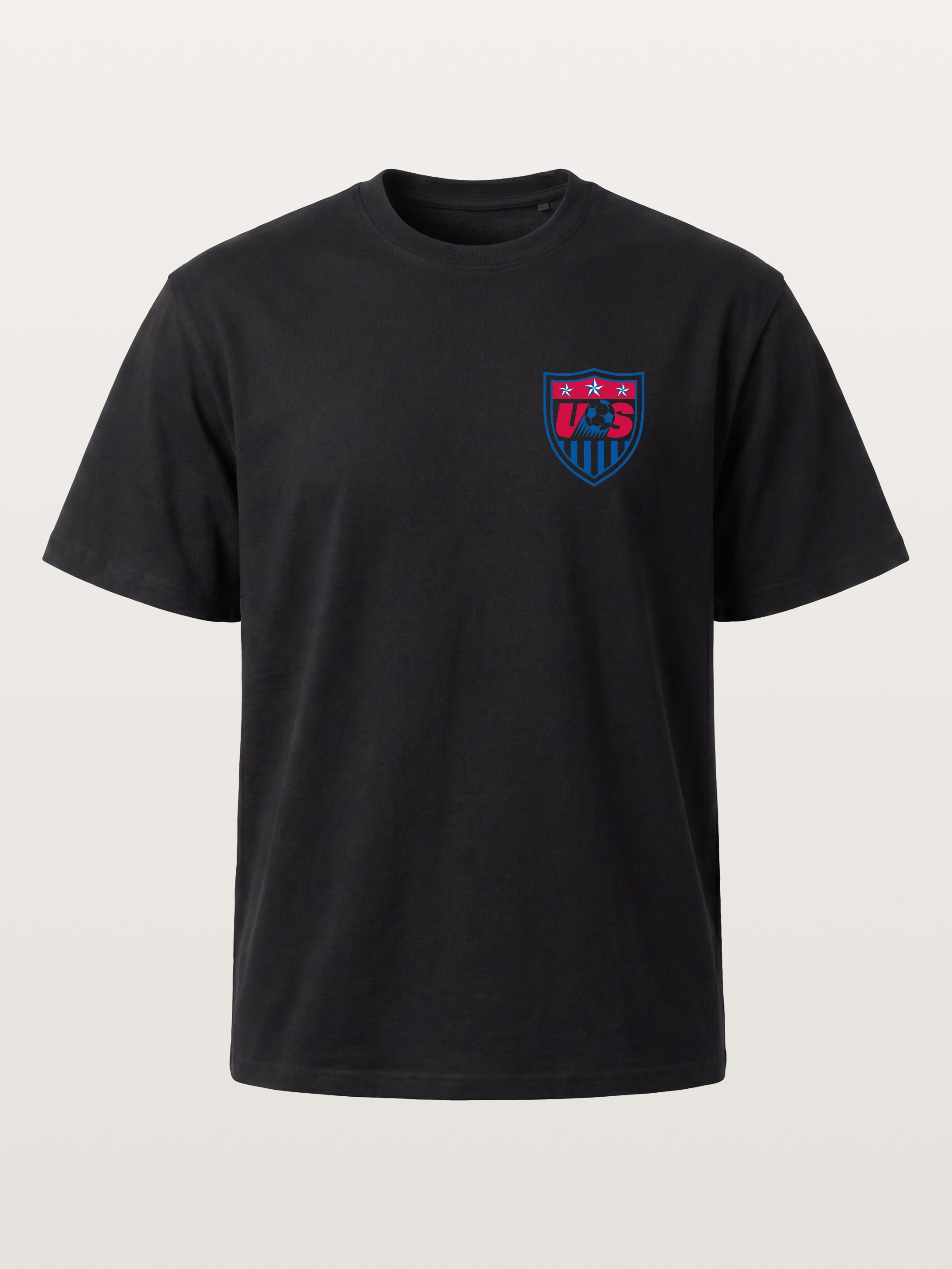 USA Soccer Shield Emblem Cotton T-shirt