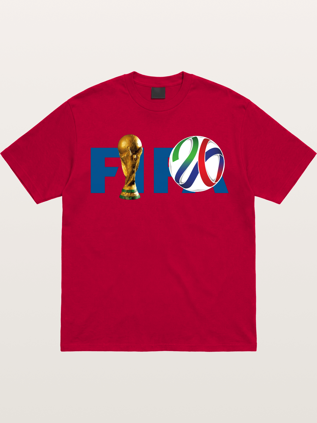 2026 WC Trophy and Color Ring Design Gildan T-shirt
