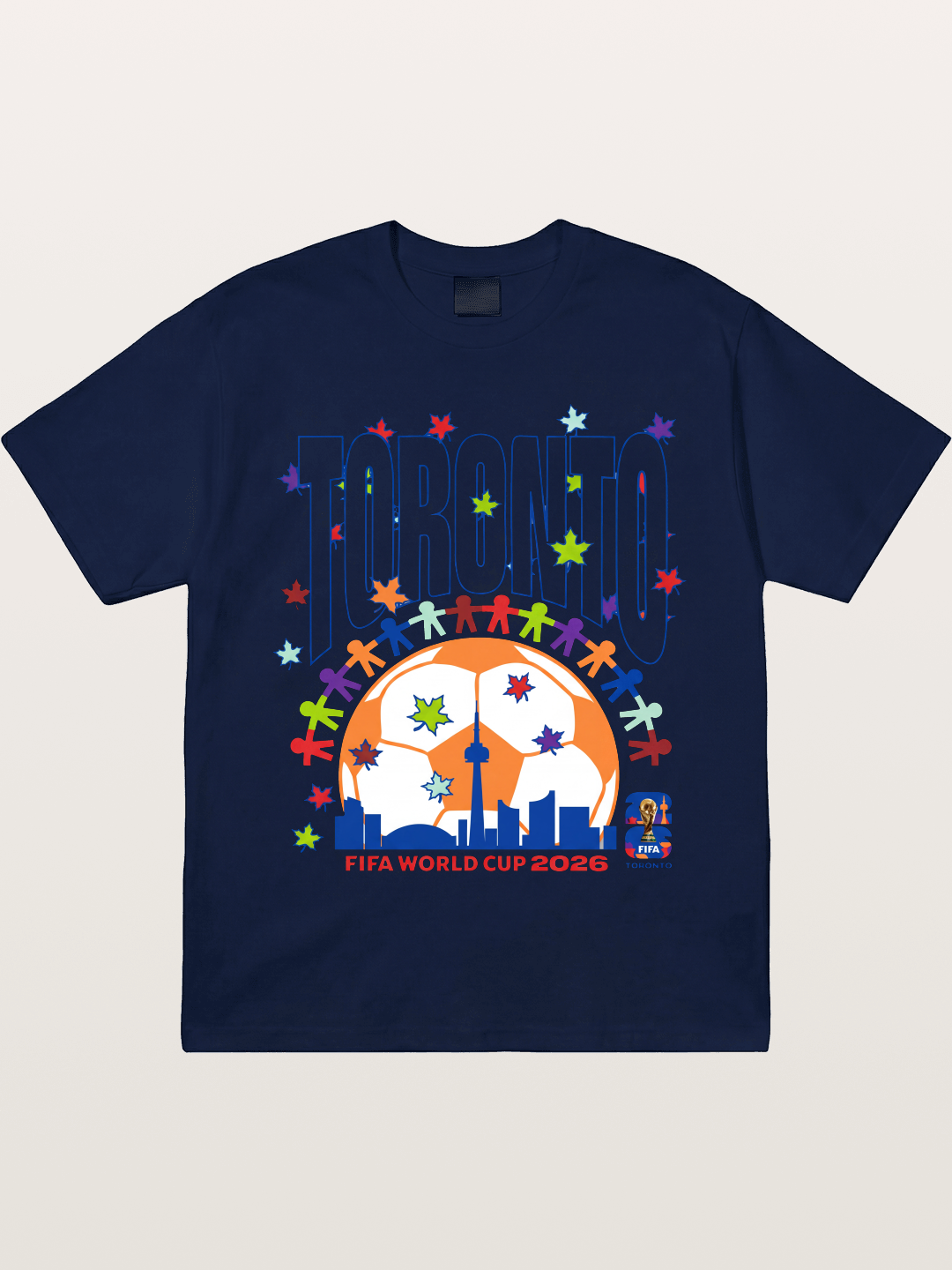 Toronto WC 2026 CN Tower Art Gildan T-shirt