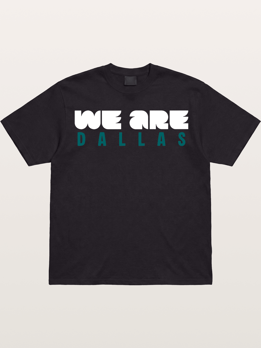 Dallas Teal Monochrome Print Gildan T-shirt