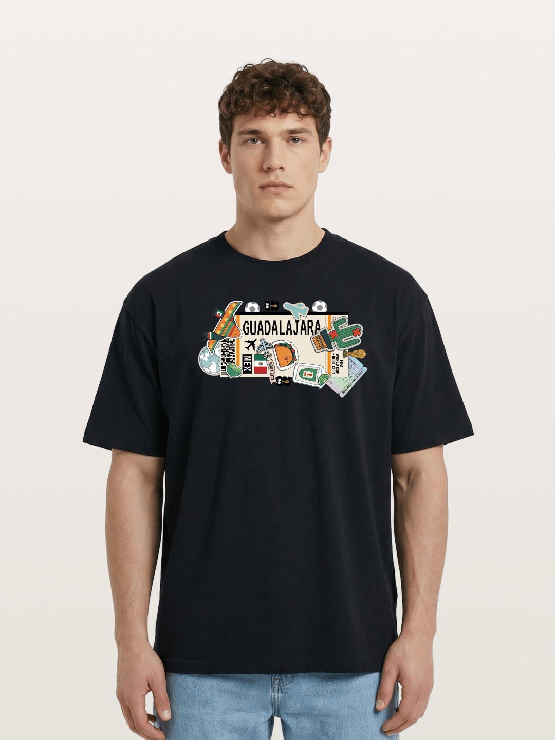 Guadalajara Mexican Culture Art Cotton T-shirt