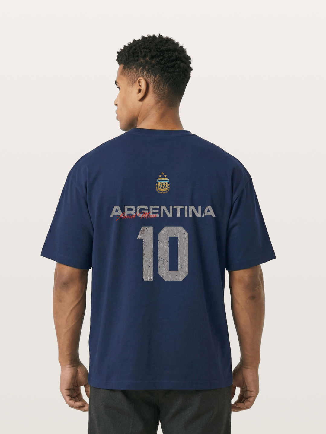Argentina Messi 10 Retro Gildan T-shirt