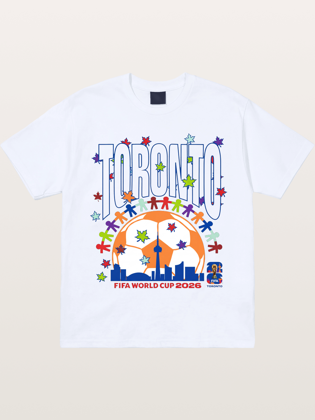 Toronto WC 2026 CN Tower Art Gildan T-shirt