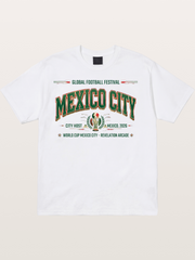 Mexico City 2026 WC Host Sticker Cotton T-shirt