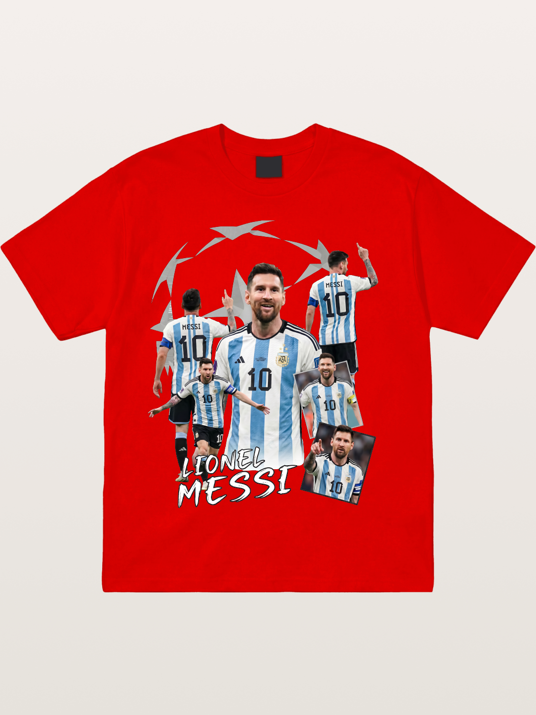 Lionel Messi Career Tribute Cotton T-shirt